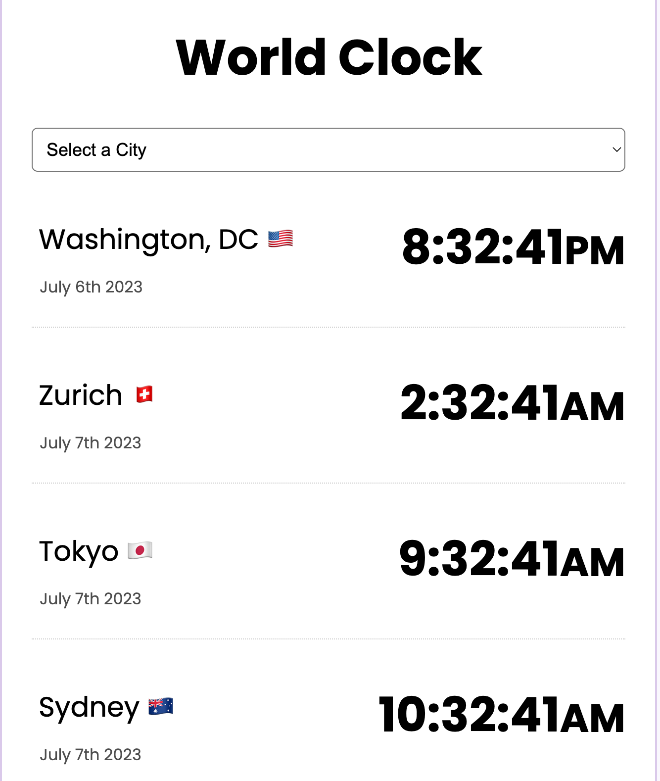 clock app image